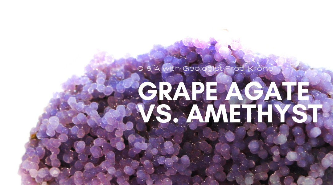 Is Grape Agate really just Amethyst?