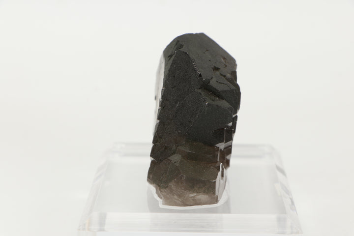 Smoky Quartz Gwindel from Mt. Blanc, France on Acrylic Base DX1813