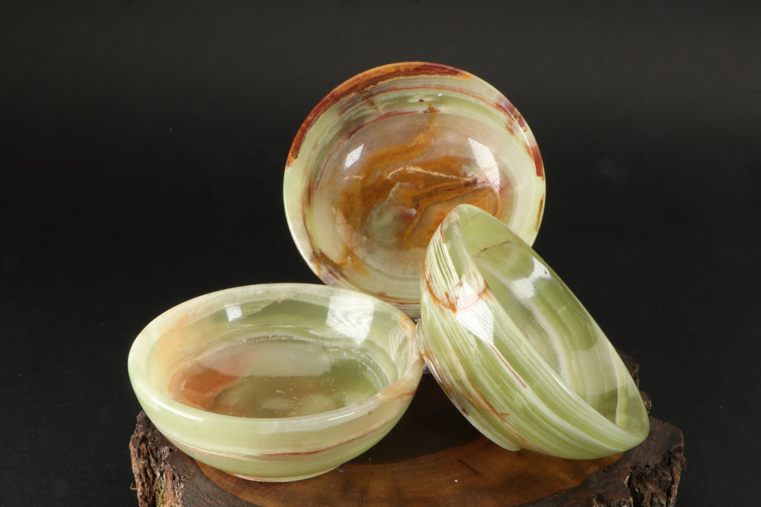 3" Green Onyx Bowl