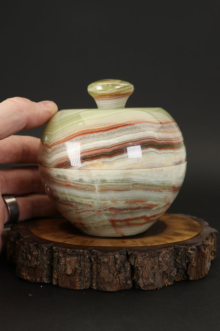 Green Onyx Jar TF1669