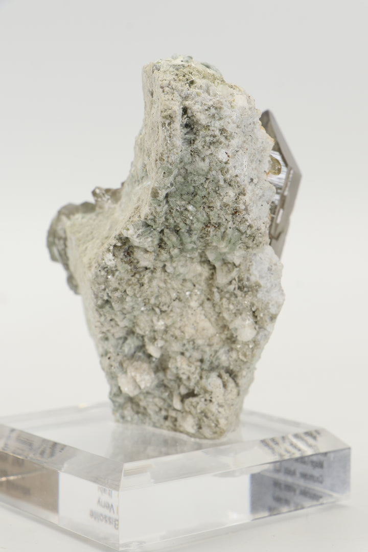 Smoky Quartz with Bissolite - Miage Glacier, Italy DS415