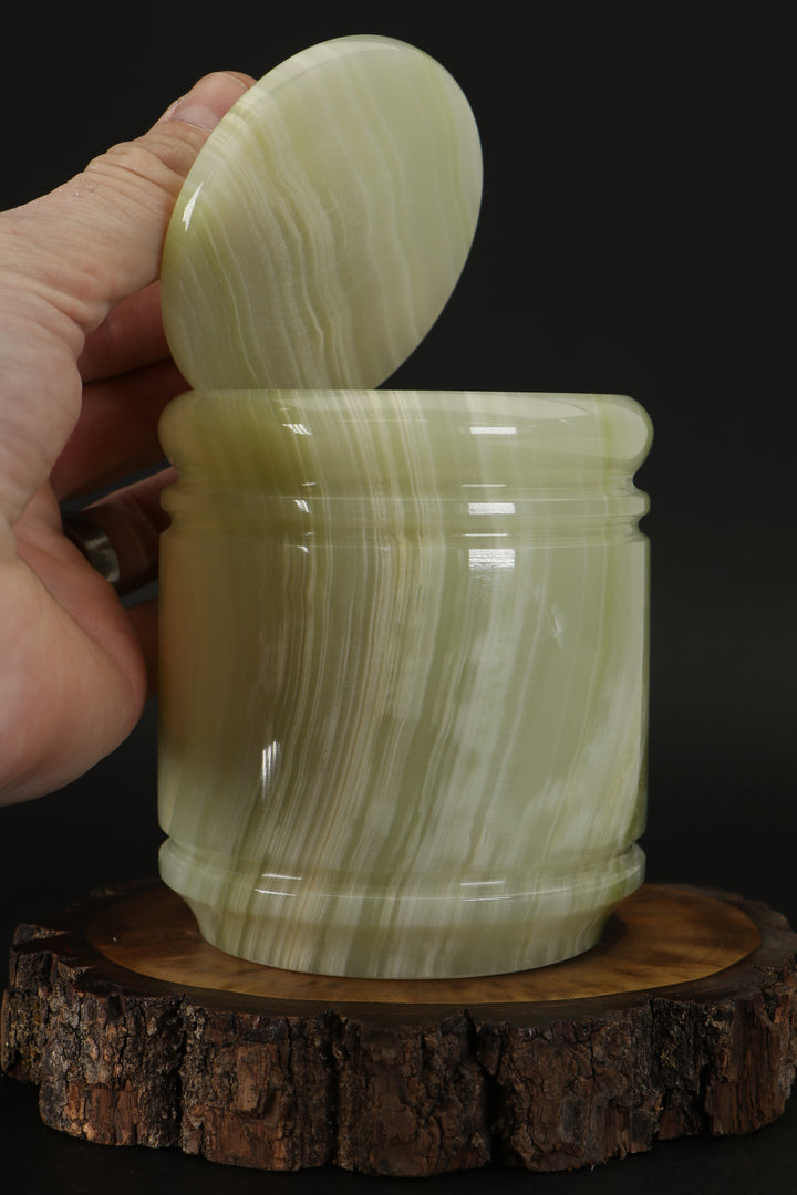 Green Onyx Jar TF1676