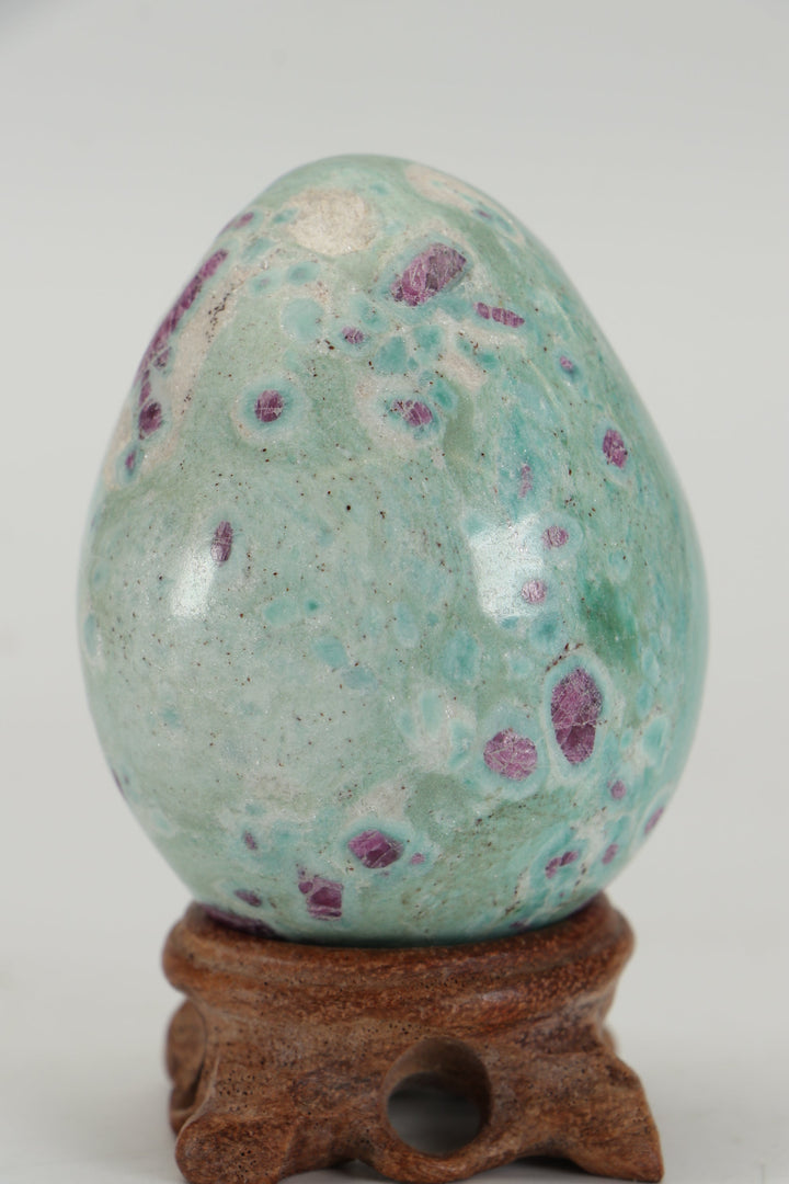 2.7" Ruby Fuchsite Egg TF3209