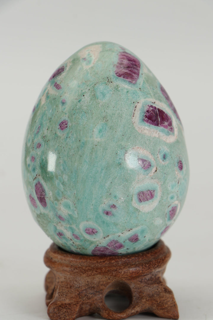 2.7" Ruby Fuchsite Egg TF3209