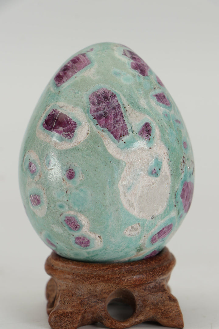 2.7" Ruby Fuchsite Egg TF3209