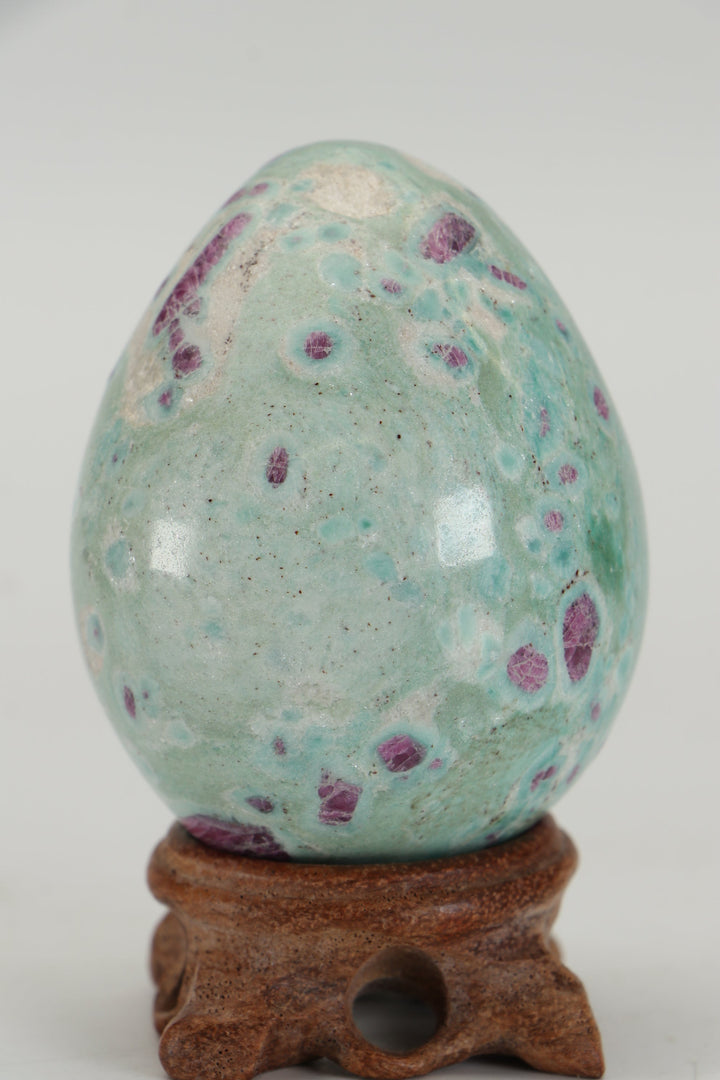 2.7" Ruby Fuchsite Egg TF3209