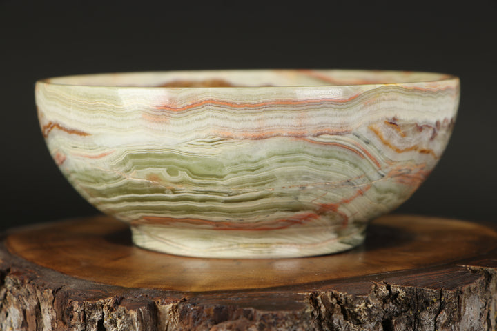 4" Green Onyx Bowl