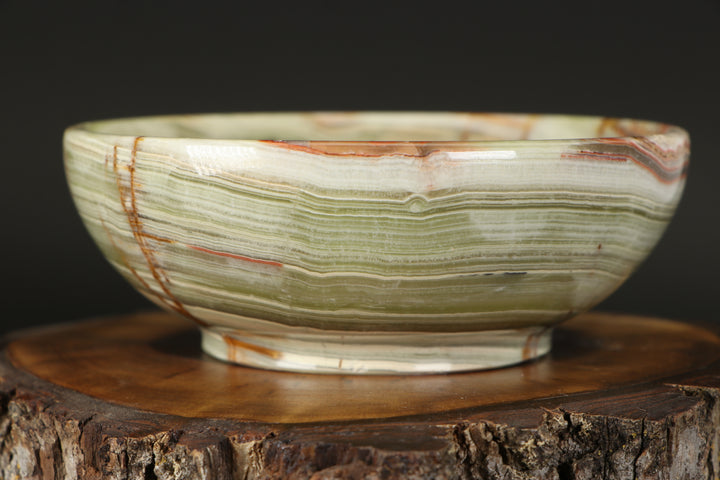 4" Green Onyx Bowl