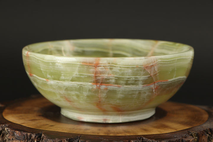 4" Green Onyx Bowl