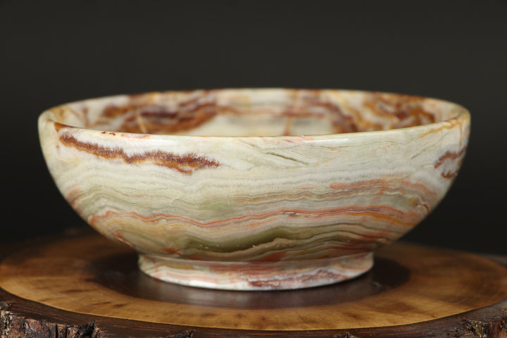 4" Green Onyx Bowl