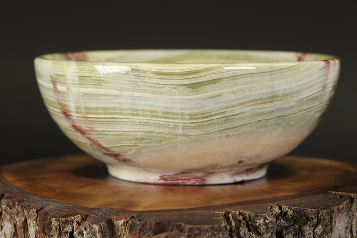 4" Green Onyx Bowl
