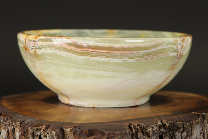 4" Green Onyx Bowl