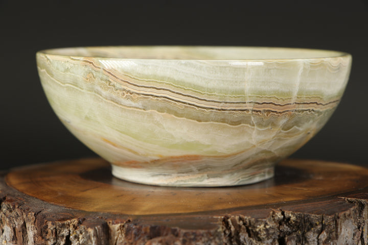 4" Green Onyx Bowl