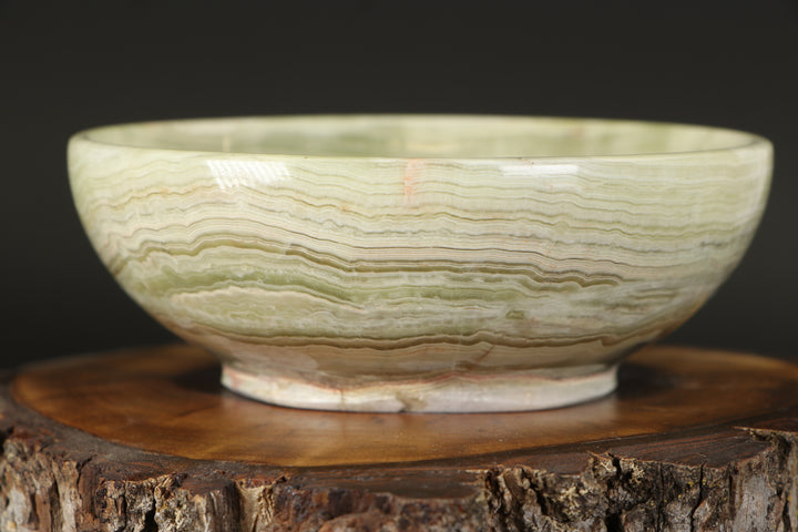4" Green Onyx Bowl