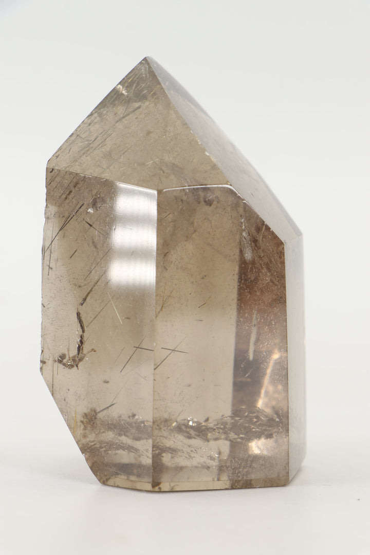 3.5" Smoky Quartz with Rutile Tower TW777