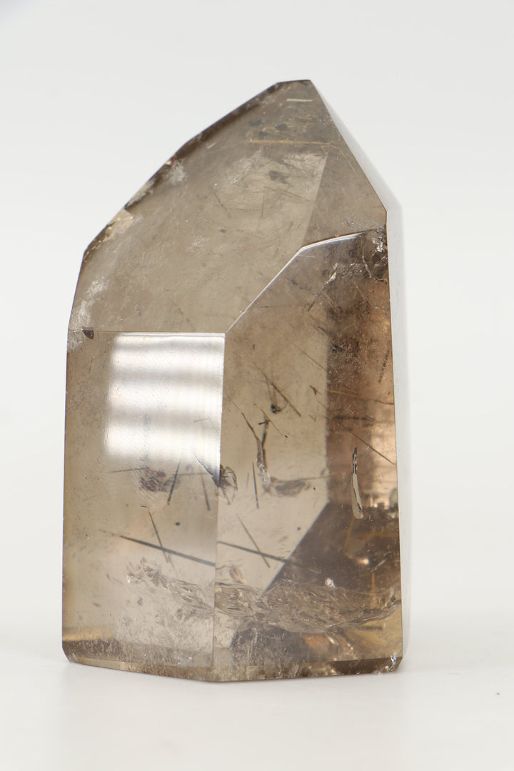 3.5" Smoky Quartz with Rutile Tower TW777