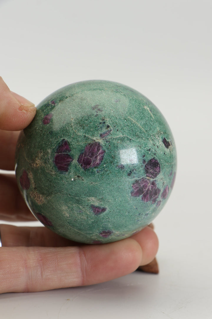 2.5" Ruby Fuchsite Sphere TF3205