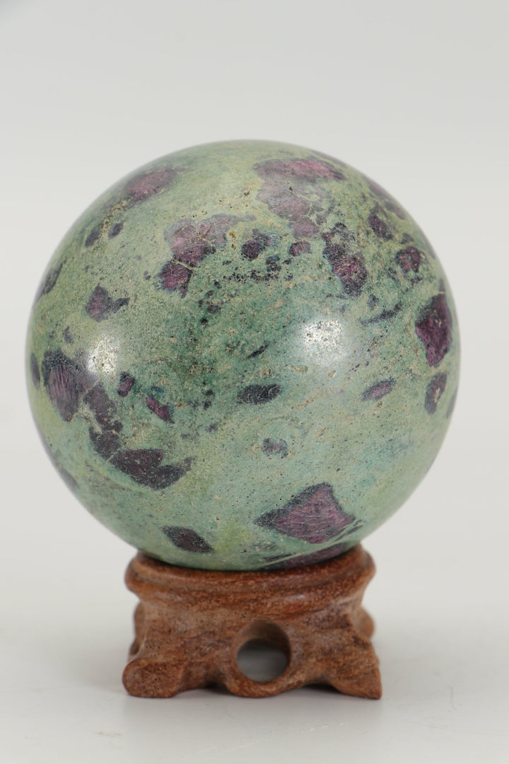 2.7" Ruby Fuchsite Sphere TZ015