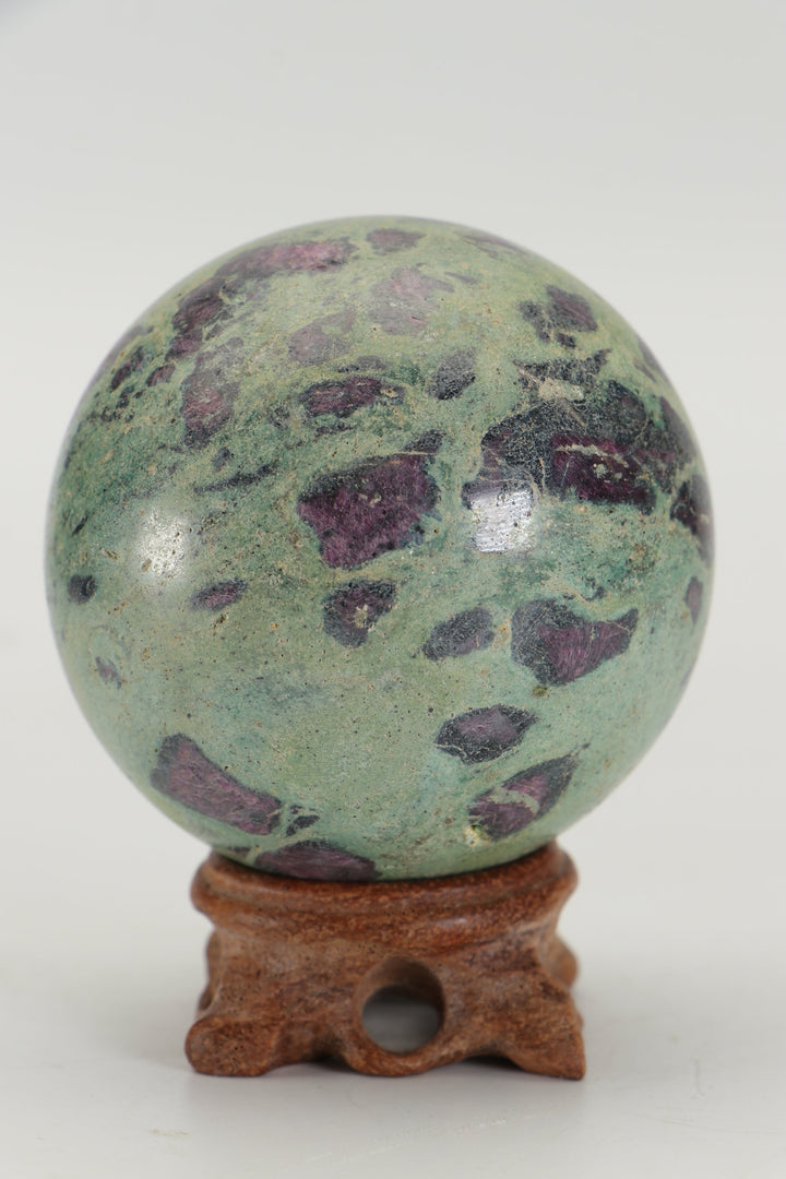 2.7" Ruby Fuchsite Sphere TZ015