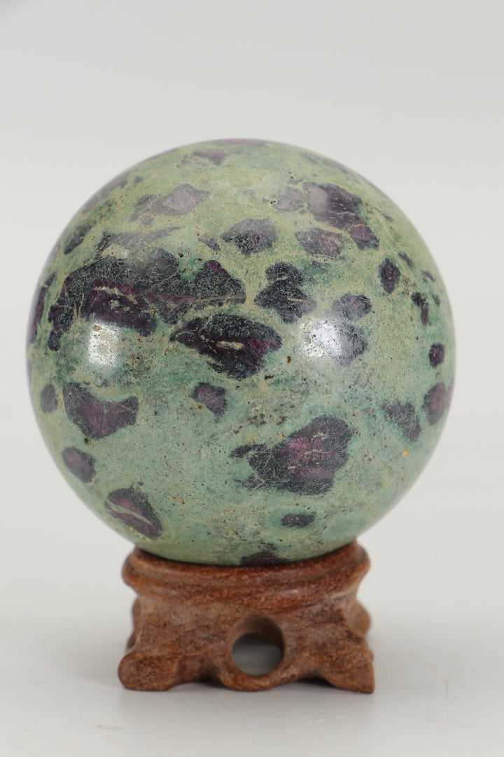 2.7" Ruby Fuchsite Sphere TZ015