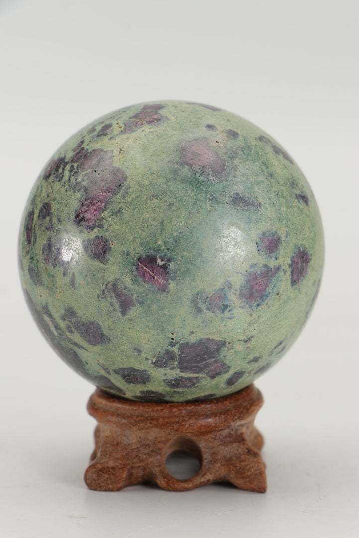 2.7" Ruby Fuchsite Sphere TZ015