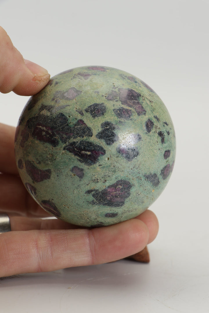 2.7" Ruby Fuchsite Sphere TZ015