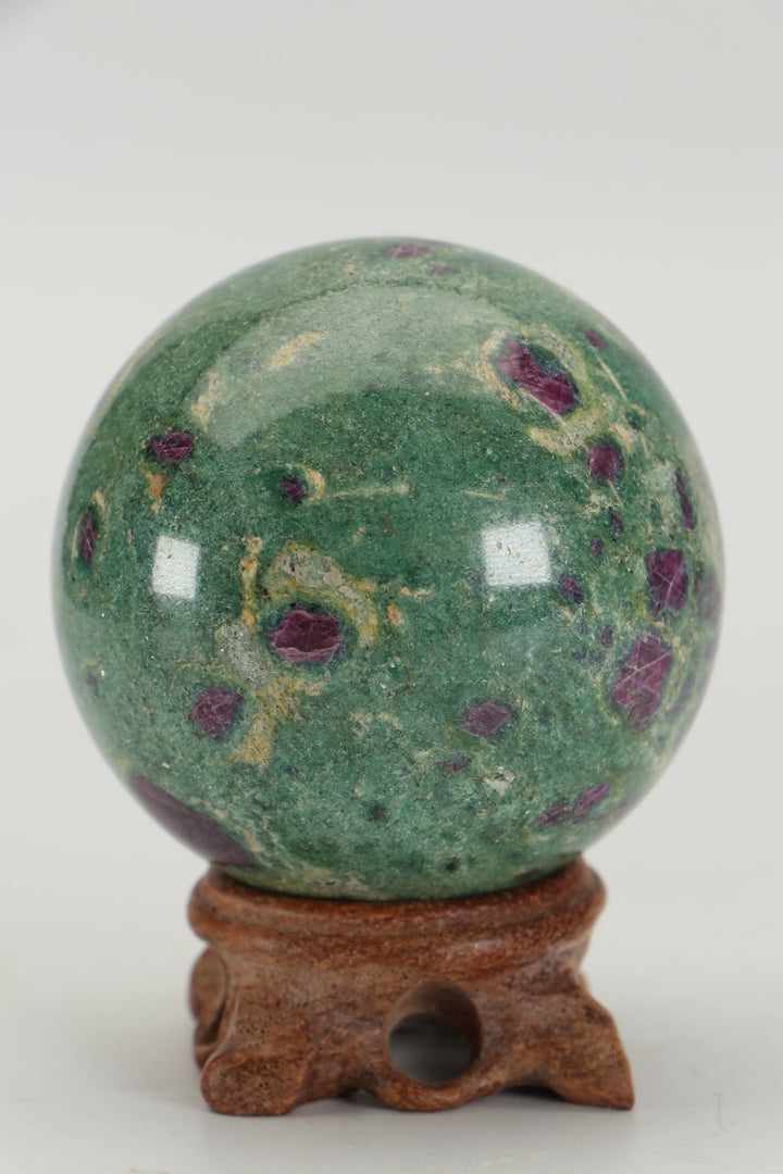 2.5" Ruby Fuchsite Sphere TF3206