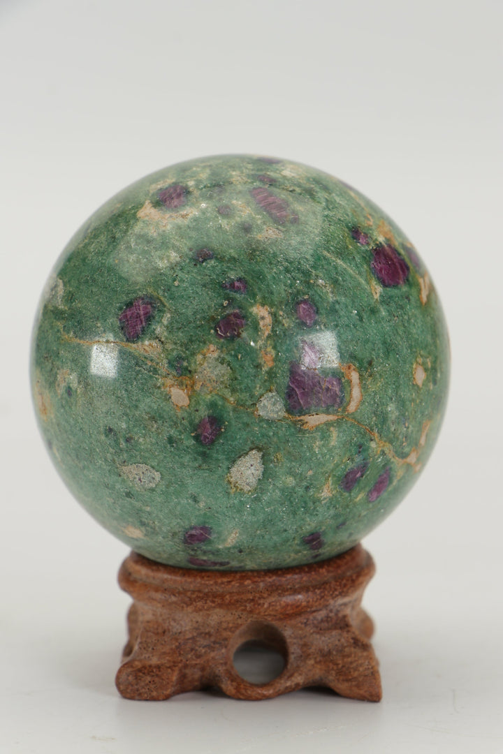 2.5" Ruby Fuchsite Sphere TF3207