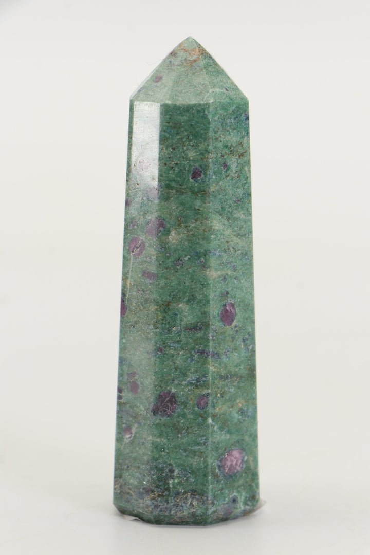 3.25" Ruby Fuchsite Tower TZ037