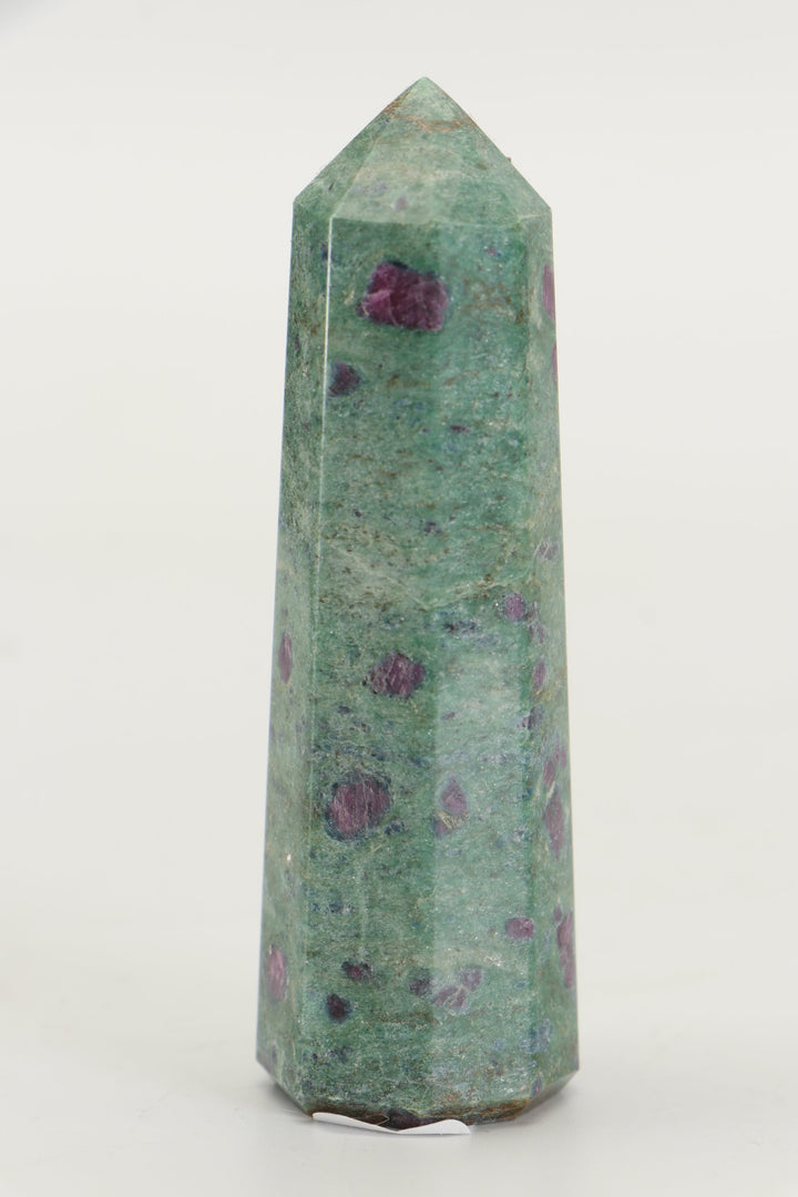 3.25" Ruby Fuchsite Tower TZ037