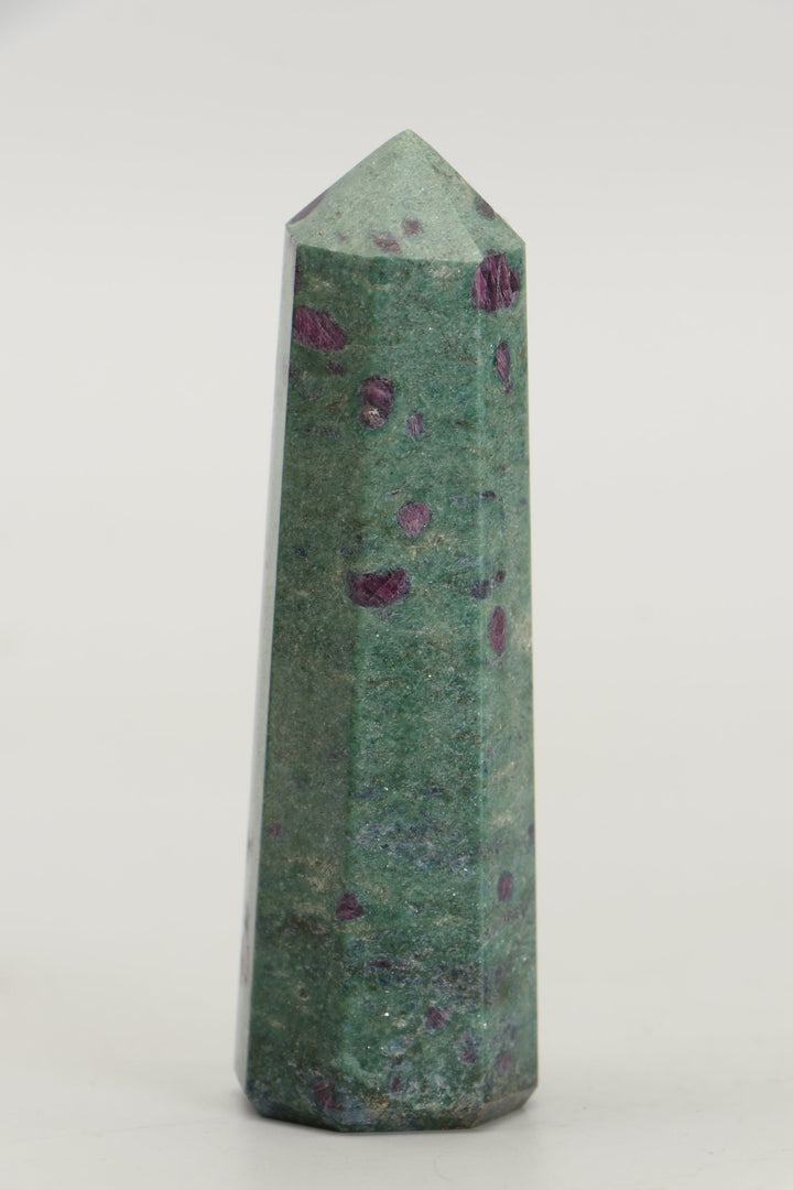 3.25" Ruby Fuchsite Tower TZ043