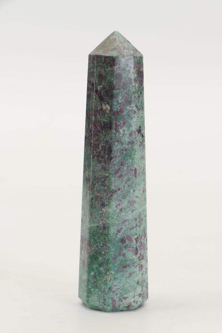 4" Ruby Fuchsite Tower TZ045