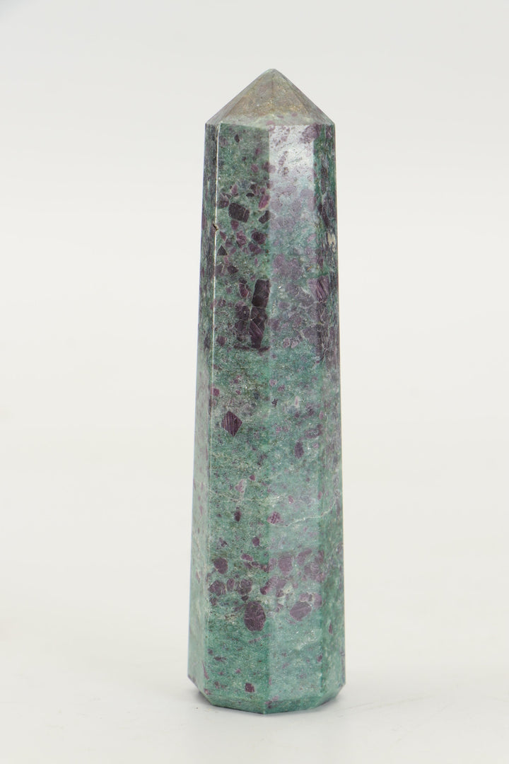 4" Ruby Fuchsite Tower TZ045