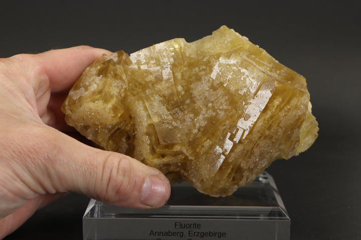 Yellow Fluorite - Annaberg, Germany TF1687