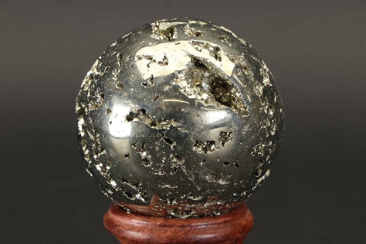 2.1" Pyrite Sphere  TV224