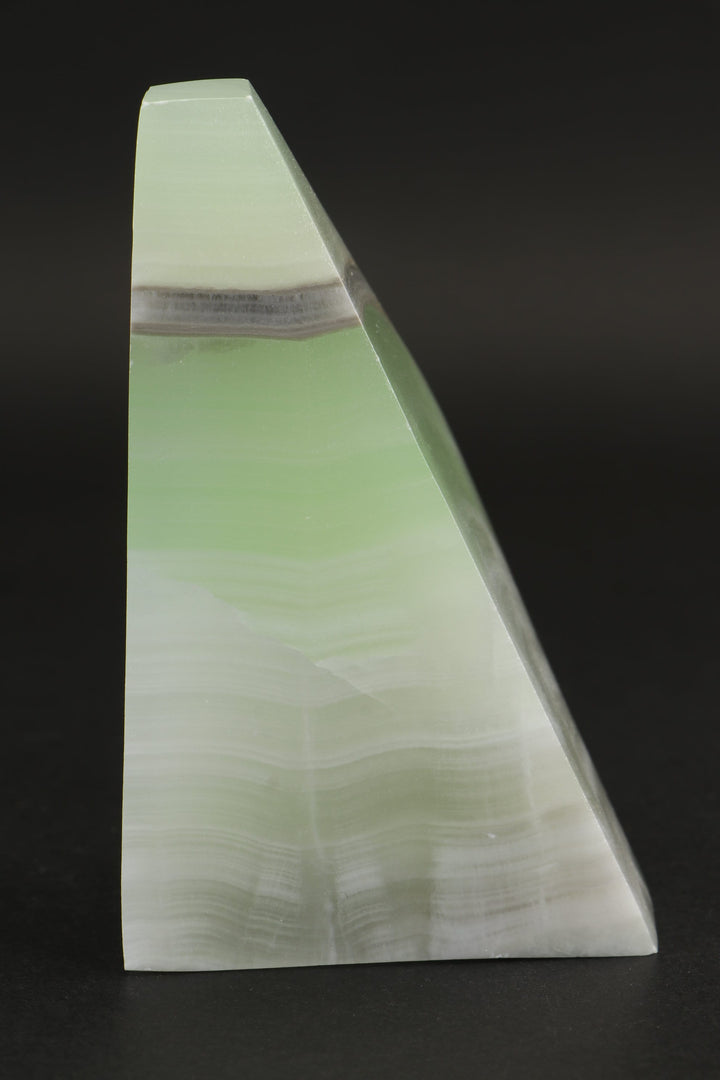 Banded Green Calcite Freeform DX3907