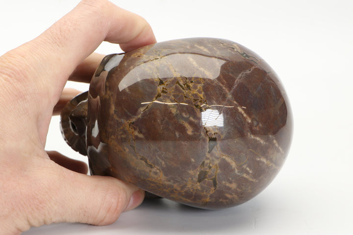 Agate Skull Carving DD3427