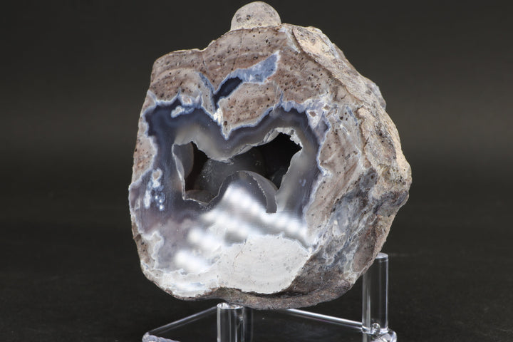 Polished Dugway Geode Half DX231