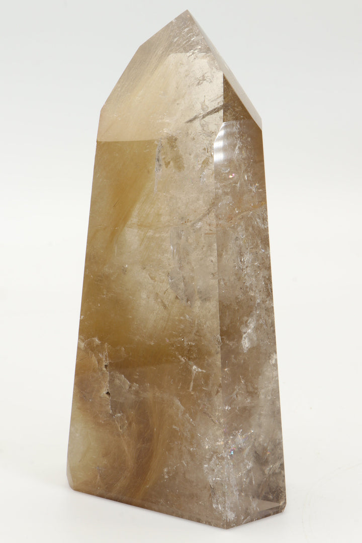 Gold Rutile in Quartz Tower TD2415