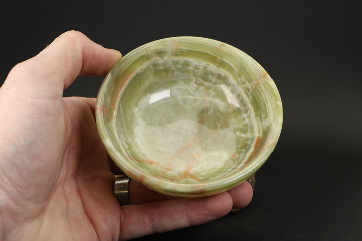 4" Green Onyx Bowl