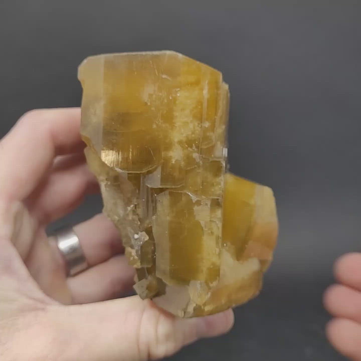 Xiefang Mine Golden Barite Specimen DM418