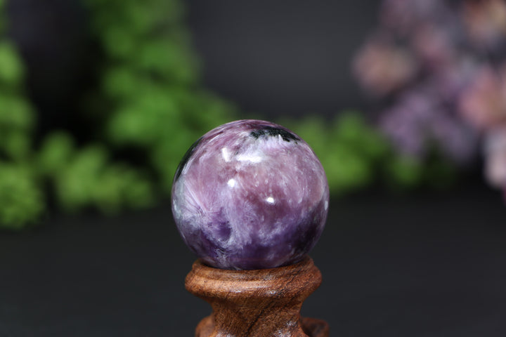 33mm Charoite Sphere DA1718
