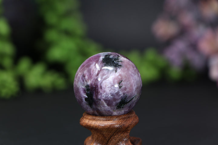 33mm Charoite Sphere DA1718