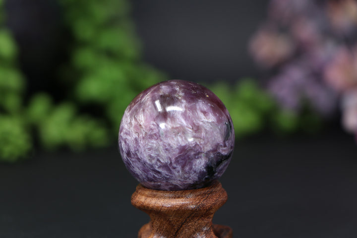 35mm Charoite Sphere DA1723