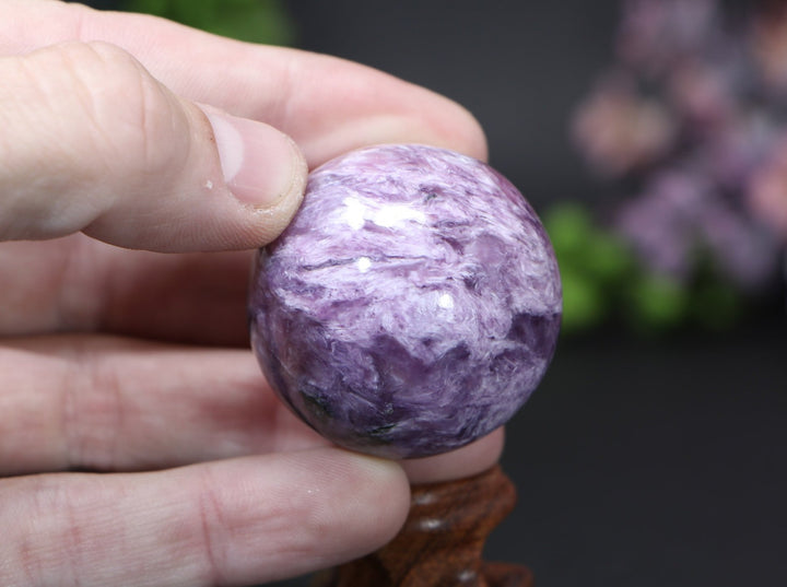 38mm Charoite Sphere DA1730