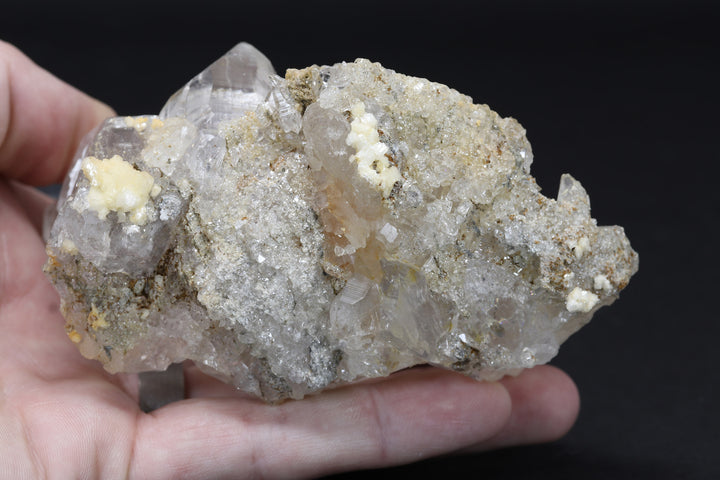 Quartz Cluster with Rutile Inclusions DC518