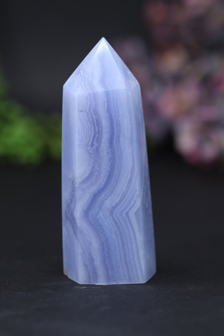 2.75" Blue Lace Agate Tower DD094