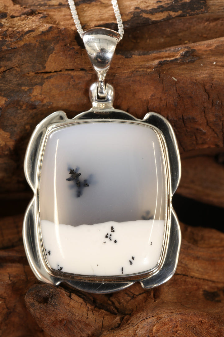 Dendritic Opal Pendant DS1932
