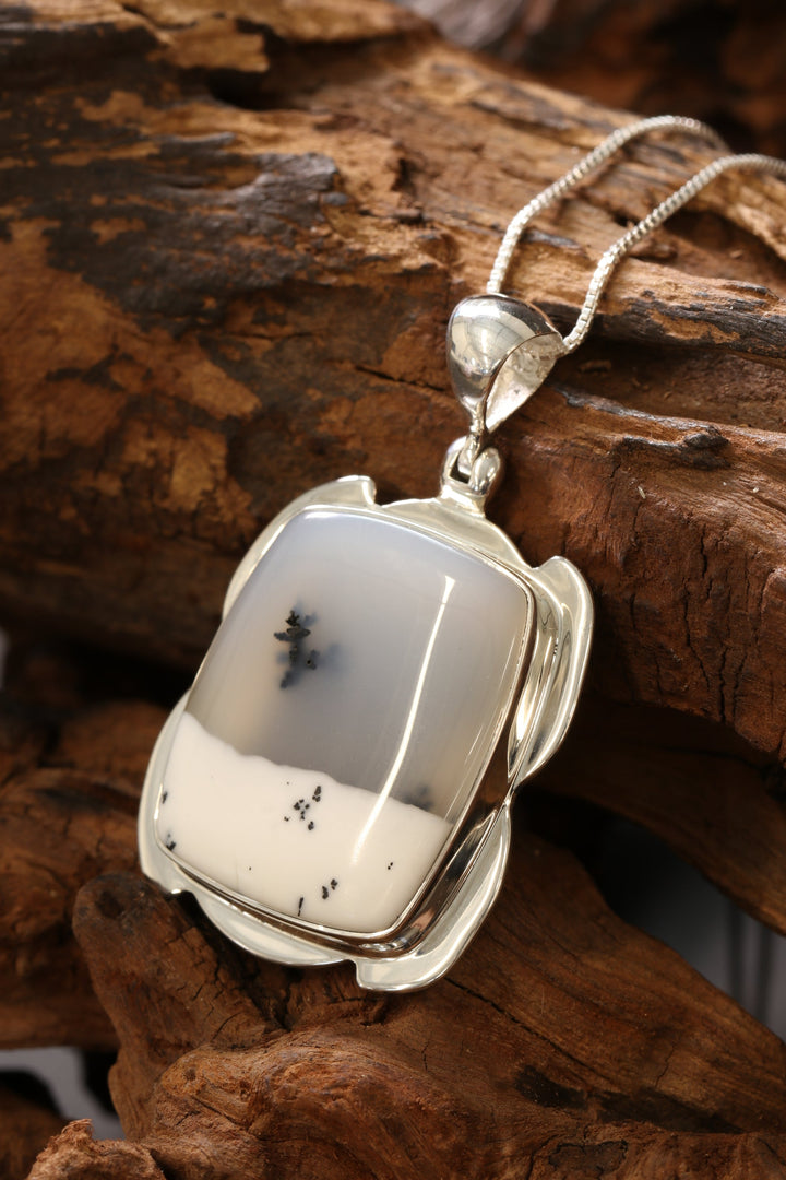 Dendritic Opal Pendant DS1932