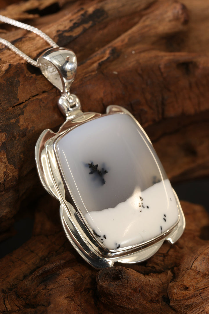Dendritic Opal Pendant DS1932